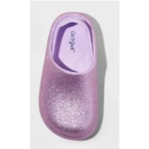 Cat & Jack Glitter Toddler Clogs | Brand New - Picture 3 of 4